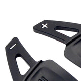 Maxbell 2Pcs Car Steering Wheel Shift Paddle for VW Tiguan from 2019 Touran L Black