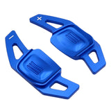 Maxbell 2Pcs Car Steering Wheel Shift Paddle for VW Tiguan from 2019 Touran L Blue