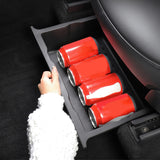 Maxbell Under Seat Storage Box Underseat Hidden Storage Tray for Tesla Model Y 2pcs