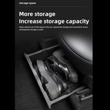 Maxbell Under Seat Storage Box Underseat Hidden Storage Tray for Tesla Model Y 2pcs