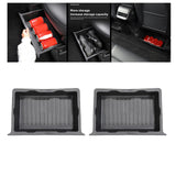 Maxbell Under Seat Storage Box Underseat Hidden Storage Tray for Tesla Model Y 2pcs