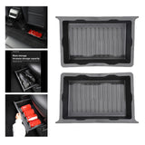 Maxbell Under Seat Storage Box Underseat Hidden Storage Tray for Tesla Model Y 2pcs