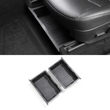 Maxbell Under Seat Storage Box Underseat Hidden Storage Tray for Tesla Model Y 2pcs
