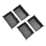 Maxbell 4Pcs Under Seat Storage Box Easy to Install Premium for Tesla Model Y