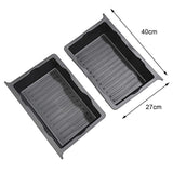 Maxbell 4Pcs Under Seat Storage Box Easy to Install Premium for Tesla Model Y