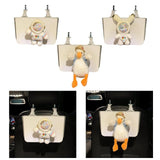 Maxbell Multifunctional Hanging Car Trash Can Storage Bag Waterproof for Snacks Astronaut