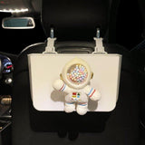 Maxbell Multifunctional Hanging Car Trash Can Storage Bag Waterproof for Snacks Astronaut
