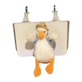 Maxbell Multifunctional Hanging Car Trash Can Storage Bag Waterproof for Snacks Duck