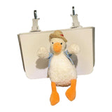 Maxbell Multifunctional Hanging Car Trash Can Storage Bag Waterproof for Snacks Duck