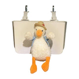 Maxbell Multifunctional Hanging Car Trash Can Storage Bag Waterproof for Snacks Duck
