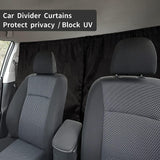 Maxbell Car Privacy Curtains Blackout Accessories Easy Installation for Nap 2 Dividers Taffeta
