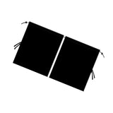 Maxbell Car Privacy Curtains Blackout Accessories Easy Installation for Nap 2 Dividers Pongee