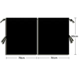 Maxbell Car Privacy Curtains Blackout Accessories Easy Installation for Nap 2 Dividers Pongee
