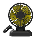 Maxbell Car Cooling Fan 2 Speeds 360 Rotation 1.8M Cord Single Head 12V