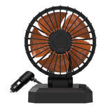 Maxbell Car Cooling Fan 2 Speeds 360 Rotation 1.8M Cord Single Head 24V