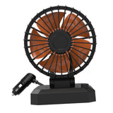 Maxbell Car Cooling Fan 2 Speeds 360 Rotation 1.8M Cord Single Head 24V