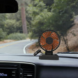 Maxbell Car Cooling Fan 2 Speeds 360 Rotation 1.8M Cord Single Head 24V