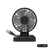Maxbell Car Cooling Fan 2 Speeds 360 Rotation 1.8M Cord Single Head 5V
