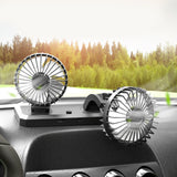Maxbell Car Cooling Fan 2 Speeds 360 Rotation 1.8M Cord Single Head 5V