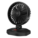 Maxbell Mini Car Cooling Fans USB Portable Personal for Sedan Office Desktop Single Head 12V