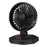 Maxbell Mini Car Cooling Fans USB Portable Personal for Sedan Office Desktop Single Head 24V