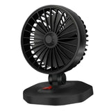 Maxbell Mini Car Cooling Fans USB Portable Personal for Sedan Office Desktop Single Head 24V