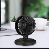 Maxbell Mini Car Cooling Fans USB Portable Personal for Sedan Office Desktop Single Head 24V