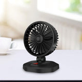 Maxbell Mini Car Cooling Fans USB Portable Personal for Sedan Office Desktop Single Head 24V