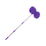 Maxbell Telescoping Car Wash Brush Mop Scratch Free Extendable with Long Handle Purple