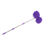 Maxbell Telescoping Car Wash Brush Mop Scratch Free Extendable with Long Handle Purple