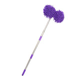 Maxbell Telescoping Car Wash Brush Mop Scratch Free Extendable with Long Handle Purple
