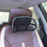Maxbell Mesh Cloth Car Seat Headrest Support Neck Proect Comfortable Breathable