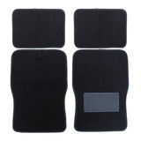 Maxbell 4Pcs cars floor Mats Rugs Flocking for trucks Interior Accessories