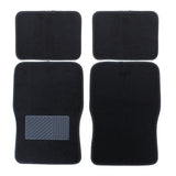 Maxbell 4Pcs cars floor Mats Rugs Flocking for trucks Interior Accessories