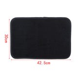 Maxbell 4Pcs cars floor Mats Rugs Flocking for trucks Interior Accessories
