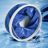 Maxbell Blue Collapsible Water Bucket for Camping Fishing Made of 600D Oxford Cloth 11L Volume