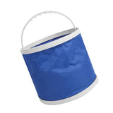 Maxbell Blue Collapsible Water Bucket for Camping Fishing Made of 600D Oxford Cloth 11L Volume