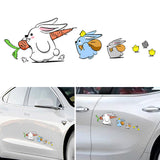Maxbell Bunny Car Stickers Car Window Decals Graphic for Cars Windows Vehicles Left L