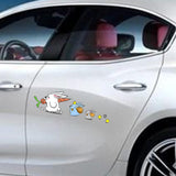 Maxbell Bunny Car Stickers Car Window Decals Graphic for Cars Windows Vehicles Left L