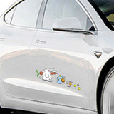 Maxbell Bunny Car Stickers Car Window Decals Graphic for Cars Windows Vehicles Left L
