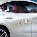 Maxbell Bunny Car Stickers Car Window Decals Graphic for Cars Windows Vehicles Right L