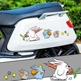 Maxbell Bunny Car Stickers Car Window Decals Graphic for Cars Windows Vehicles Right L