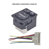 Maxbell Rear View Folding Mirror Switch 84872-52040 for Toyota Hiace Modified