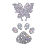 Maxbell Bling Car Stickers Decals Car Interior Sticker for Cars window Butterfly