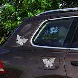 Maxbell Bling Car Stickers Decals Car Interior Sticker for Cars window Butterfly