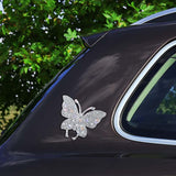 Maxbell Bling Car Stickers Decals Car Interior Sticker for Cars window Butterfly