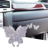 Maxbell Bling Car Stickers Decals Car Interior Sticker for Cars window Butterfly