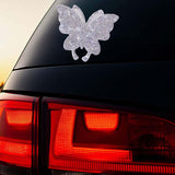 Maxbell Bling Car Stickers Decals Car Interior Sticker for Cars window Butterfly