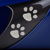 Maxbell Bling Car Stickers Decals Car Interior Sticker for Cars window Bear Claw