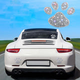 Maxbell Bling Car Stickers Decals Car Interior Sticker for Cars window Bear Claw